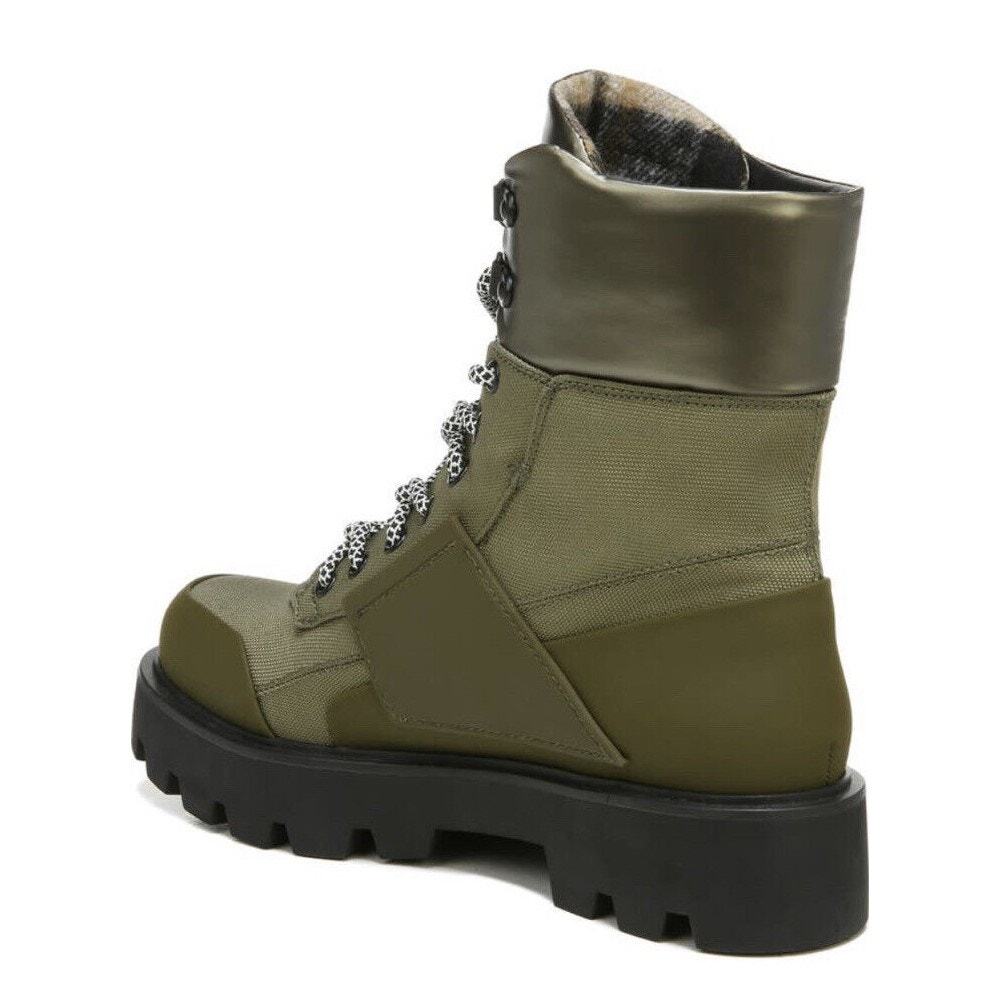 Franco Sarto Women Khaki Balin Outdoors Lace-up Ankle Hiking Boots Size 8.5M - Picture 3 of 7